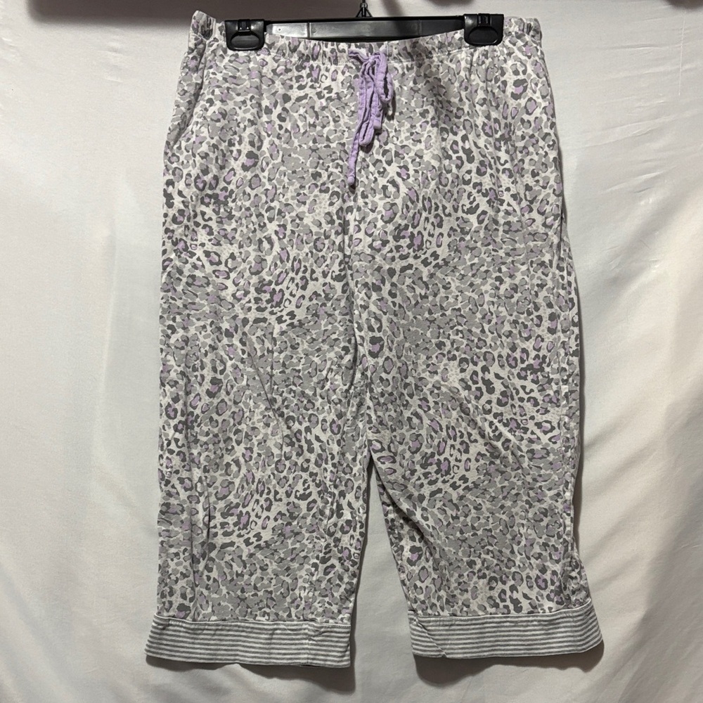Leopard Print Pajama Pants